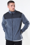Rains Fleece Zip Puller Kurtki Grey Melange