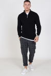 Kronstadt Carlo Half Zip Dzianina Black
