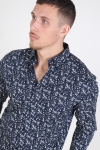 Jack & Jones Focus Paisley Koszule Navy Blazer