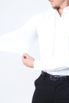 Selected Slim Oliver Knit Flex Koszule LS Bright White