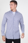 Selected Slim Pelle Koszule Dark Blue