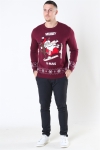 Solid Neel CC Dzianina Wine Red