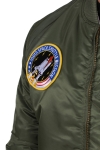Alpha Industries  MA-1 VF NASA Bomber Kurtki Sage Green