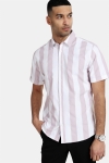 Only & Sons Travis SS Striped Thin Oxford Koszule Violet Ice