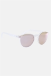Fashion 1384 okulary słoneczne Matt Transparent Clear Lens w/Blue Mirror