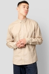 Clean Cut Copenhagen Cotton Linen Koszule Khaki