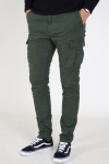 Superdry Surplus Cargo Spodnie Emerald Green