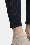 Gabba Pisa Chino Pinstripe Spodnie Navy Stripe