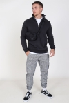 Urban Classics Glencheck Cargo Spodnie White/Black