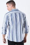 Clean Cut Sälen 146 LS Koszule Blue/Off White