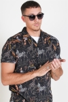 Only & Sons Gabrial S/S Animal Viscose Koszule Black/Zoo Print