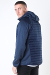 Jack & Jones Multi Quilted Kurtki Navy Blazer