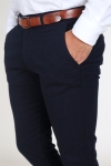 Tailored & Originals Nox Frederic Spodnie Navy Melange