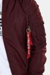 Alpha Industries MA-1 TT Kurtki Dark Maroon
