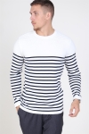Kronstadt Link Stripe Dzianina Off White/navy