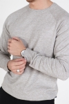 Only & Sons Mikkel Soft Crew Raglan Dzianina Light Grey Melange