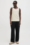 Jack & Jones Infinity Rib Tank Top Cloud Dancer