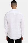 Only & Sons Luke LS Linen Mandarine Koszule White