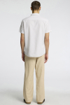Selected Regular New Linen Shirt SS Pure Cashmere Thin Stripe