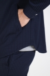 Clean Cut Milano Pinstripe Kurtki Navy