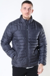 Only & Sons Paul Quilted Highneck Kurtki Grey Pinstripe