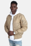 Urban Classics Bomber Kurtki Beige