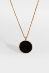 Northern Legacy Black Onyx Naszyjniki Gold