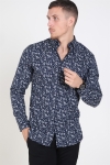 Jack & Jones Focus Paisley Koszule Navy Blazer