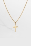 Northern Legacy Cross Naszyjniki Gold