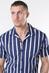 Kronstadt Cuba Koszule Gr. 87 S/S Dark Blue/White