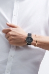 Triwa Ash Klinga Zegarki Black Classic Champagne 