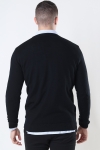 Clean Cut Copenhagen Merino Wool Crew Dzianina Black