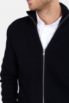 Clean Cut Osin Zip Cardigan Dzianina Navy