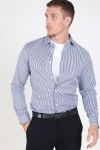 Selected Slim Pelle Koszule Dark Blue