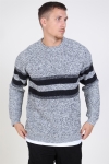 Only & Sons Cesco 5 Struc Stripe Dzianina Cloud Dancer