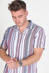 Jack & Jones Robert Stripe Koszule S/S Cordovan