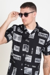 Only & Sons Oliver SS Printed Koszule Black