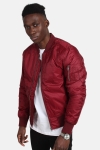 Urban Classics Bomber Kurtki Burgundy