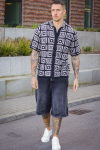 ONLY & SONS Bart Relax SS Knit Shirt Black