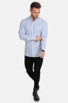 Kronstadt Dean Henley Stripe Koszule Blue