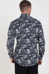 Only & Sons Frederik L/S Paisley Stretch Koszule Black