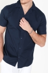 Solid Brando Poplin Koszule SS Insignia blue