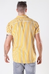 Only & Sons Wayne Striped Viscose Koszule Golden Spice