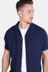 Jack & Jones Randy Resort Koszule S/S Solid Navy Blazer