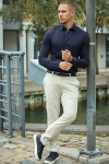 Only & Sons Miles LS Stretch Shirt Dark Navy