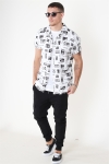 Only & Sons Oliver SS Printed Koszule White