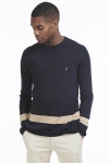 Les Deux Sermine Dzianina Navy Beige