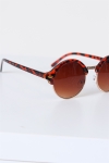 Fashion 1512 Brown Havana/Gold okulary słoneczne Brown Gradient