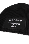 Defend Paris Biny czapka bez daszka Black