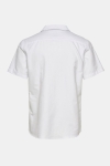 Only & Sons Travis SS Reverse Thin Oxford Koszule White
